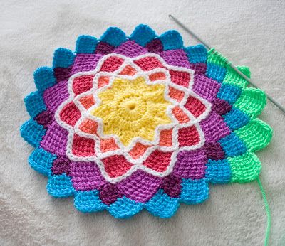 entrelac crochet for ... XHNLXBL