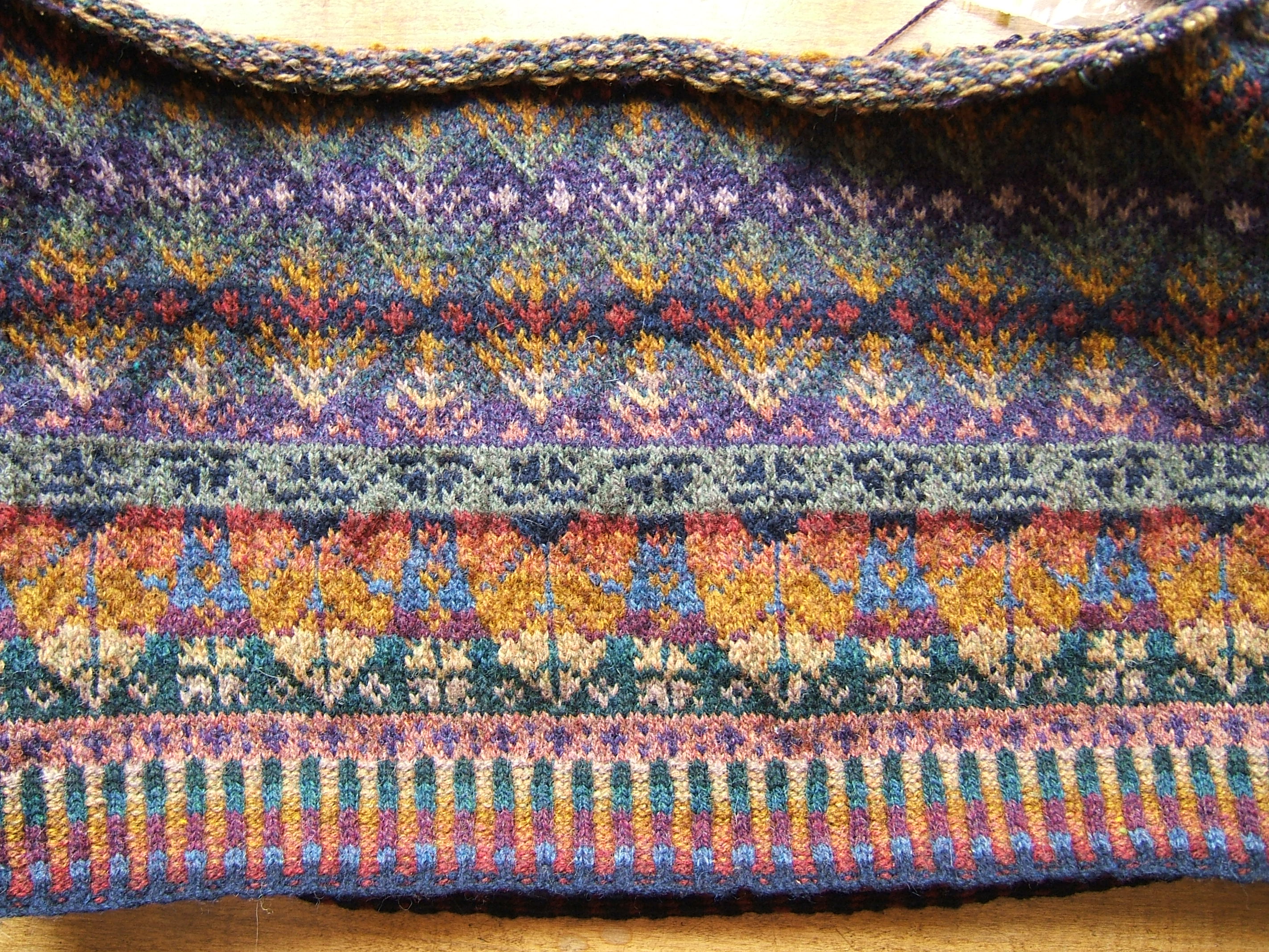 fair isle knitting FIBXYSY