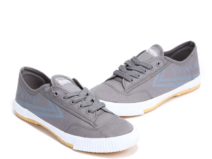 feiyue plain canvas sneakers - grey shoes GLRJQIB