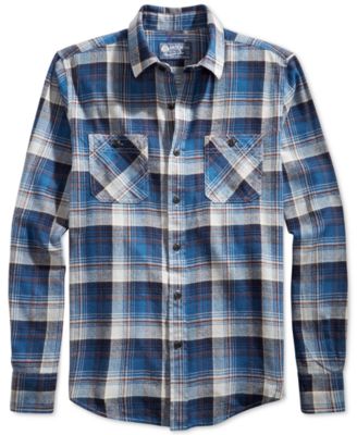 flannel shirts for men american rag barclay flannel shirt SHEIHLB