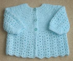 free crochet baby sweater patterns | crochet matinee jacket | crochet for  beginners | IXMHVWA