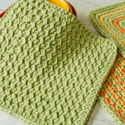 free crochet dishcloth patterns crunchy stitch crochet dishcloth pattern TJIFBQB