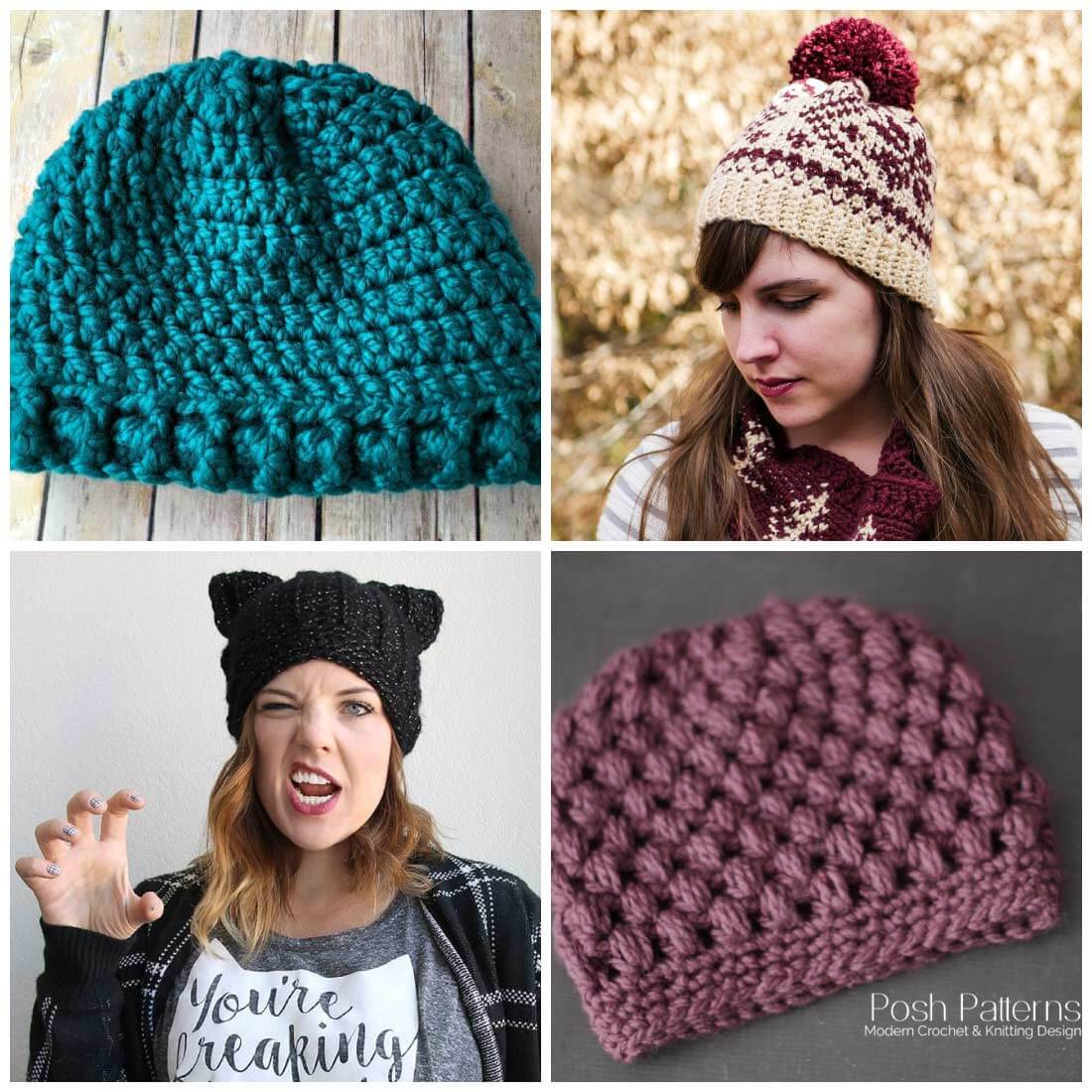 free crochet hat patterns | free crochet patterns | crochet patterns | use  these XFGONRC