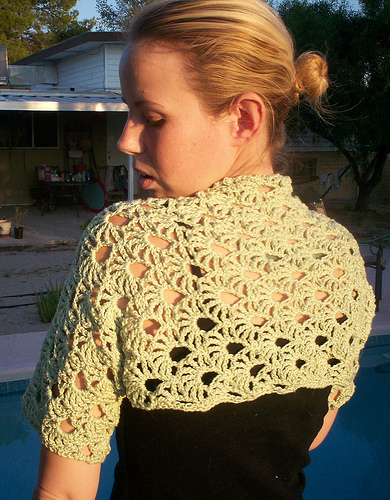 free crochet shrug pattern for summer FKUWKPF