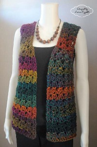 free crochet vest patterns YFGJNIV