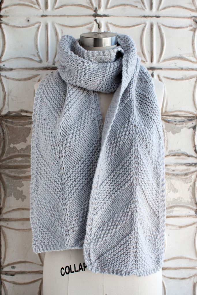 Free knitted scarf patterns – design your own pattern