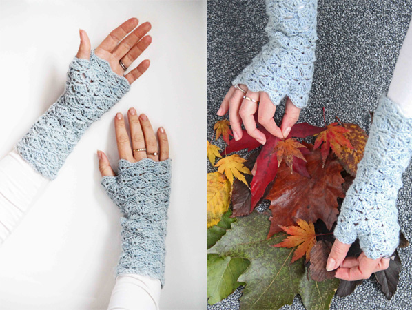 free pattern crochet fingerless gloves CWRVHSI