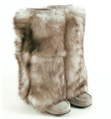 furry boots !! these are great! TNIBBGD