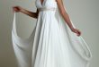 grecian dress greek style wedding dress. really like this dress, but would prefer lace to  the VVRGYRX