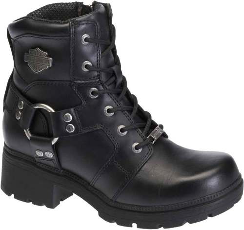 harley boots harley-davidson® womenu0027s jocelyn 5.5-in black leather motorcycle boots.  d83775 ILHZPPN