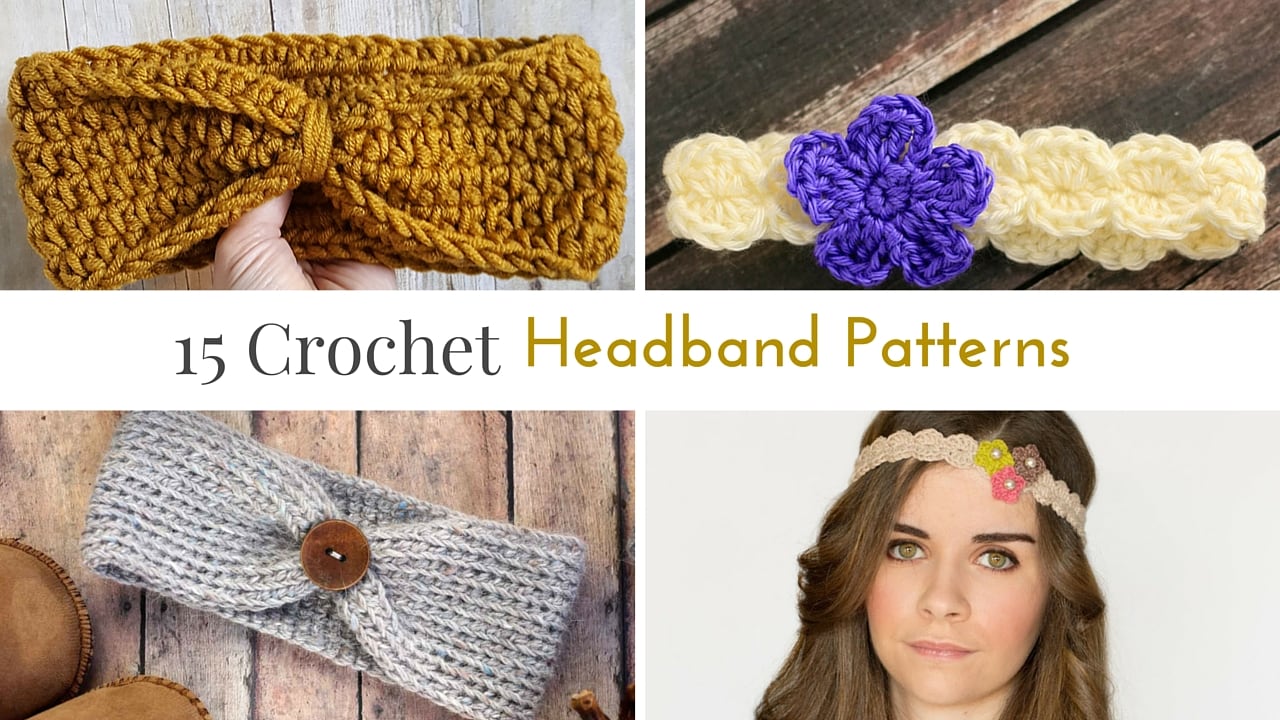 headband crochet pattern free crochet headband patterns AVKQPKG