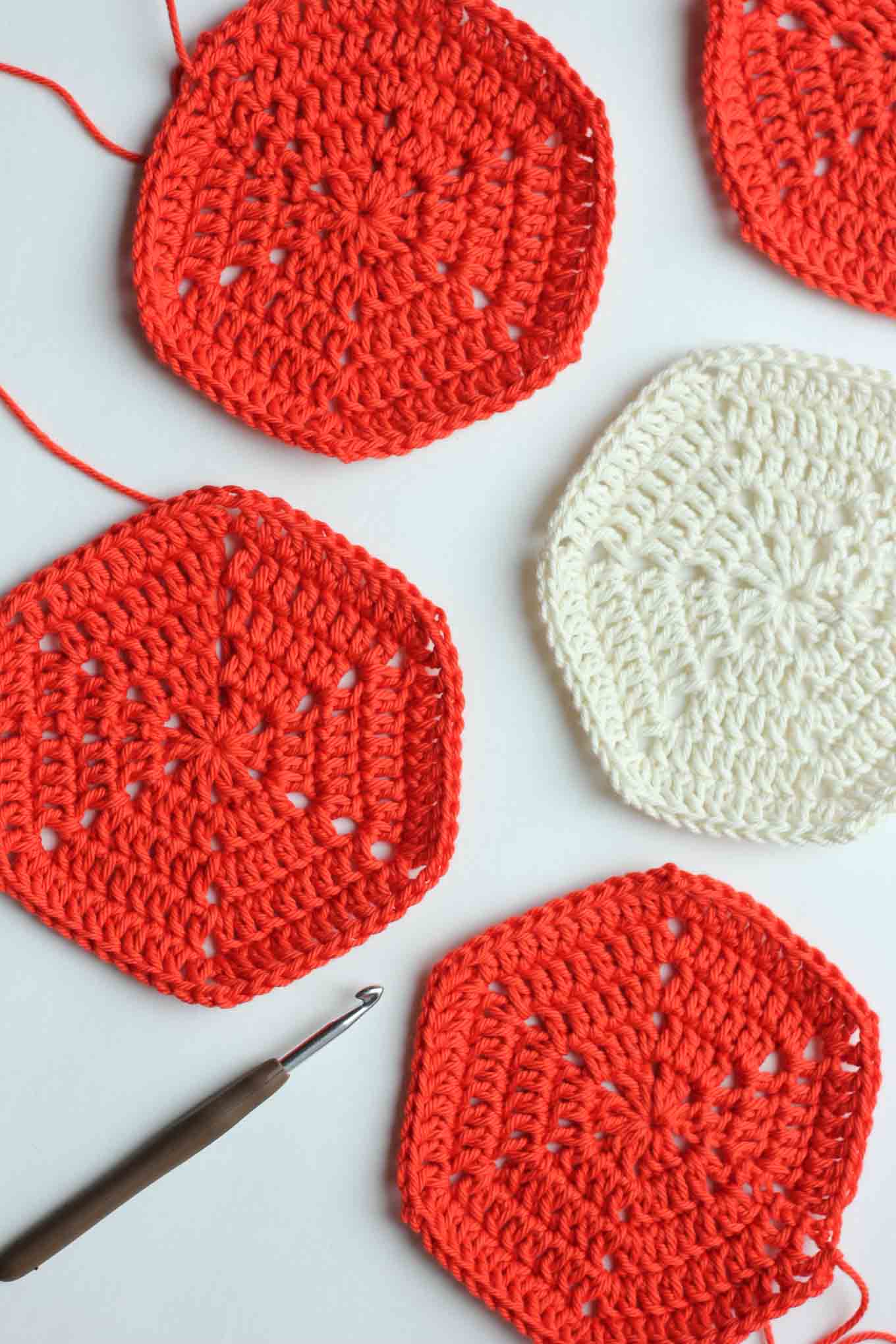 hexagon crochet pattern free basic crochet hexagon pattern. super clear step-by-step photo tutorial. EHHBXQB