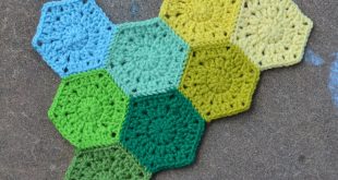 hexagon crochet pattern since i have crochet add, i decided to start another one. i love hexagons XEAZVCQ