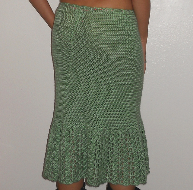 hip hugging crochet skirt pattern IVKDLGD