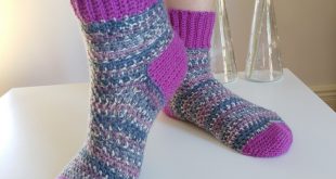 how to crochet socks super sonic socks 1 TDMOYNX