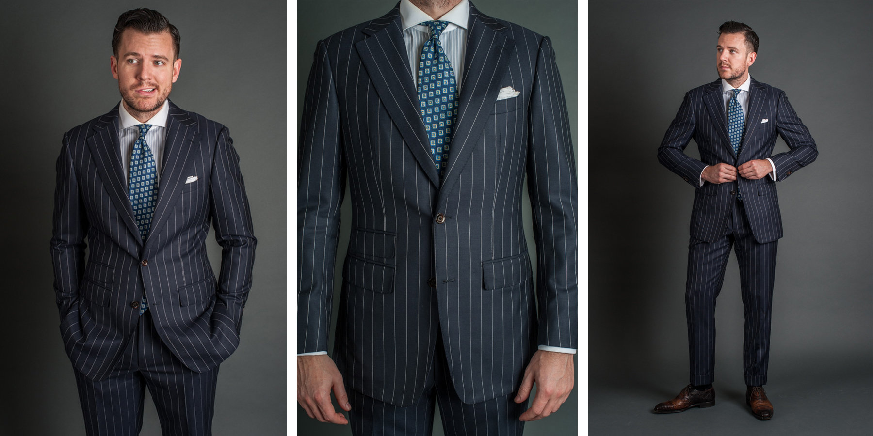 how to spot a well-made pinstripe suit | articles of style EIBTSVP