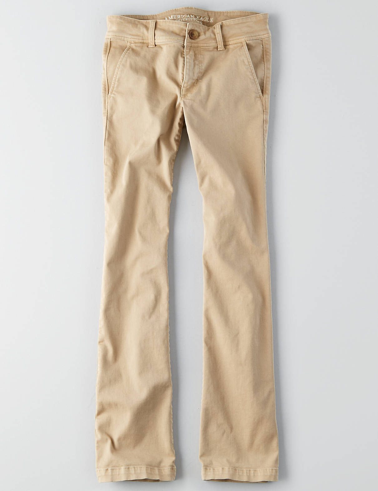khaki pants for women display product reviews for aeo denim x kick boot pant NOFXOJR
