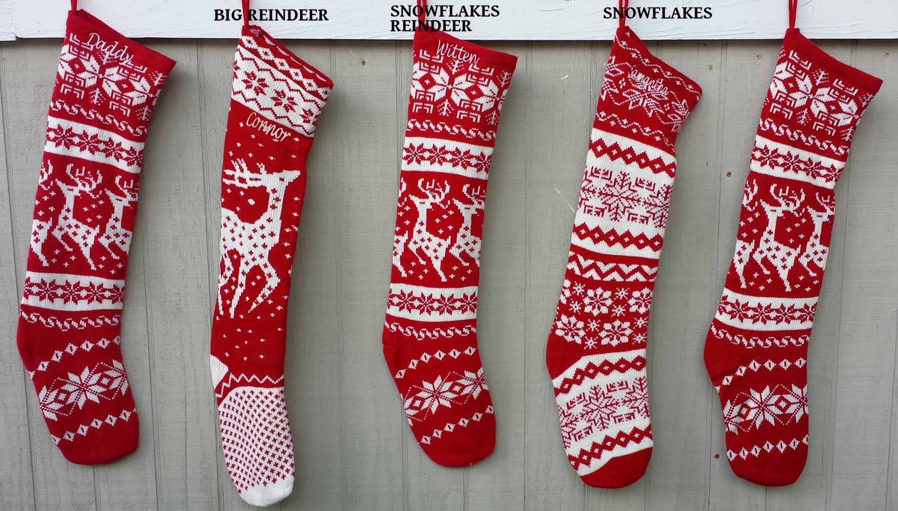 knit christmas stockings knitted christmas stockings red and white ... VSDTAUP