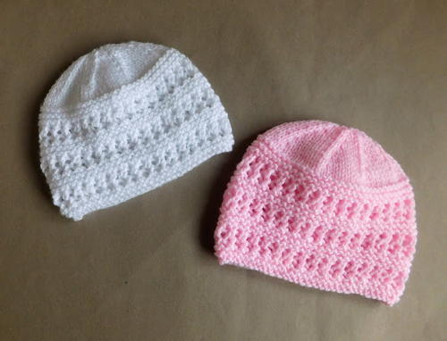 knitted baby hats two baby hat knitting patterns NYRDWXX
