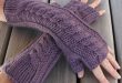 knitted fingerless gloves free knitting pattern - kumara arm warmers from the gloves and. fingerless  ... CSIYYIZ