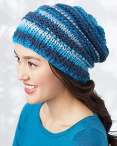 knitted hat patterns simple slouchy knit hat patterns MTIZXQG