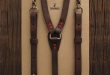 leather suspenders woodsman suspenders. leather ... DWOCTFZ