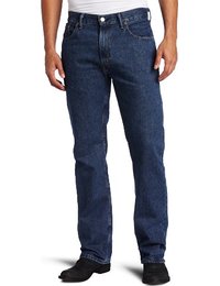 mens jeans menu0027s 505 regular fit jean, dark stonewash, 42x29 IAXLYZU