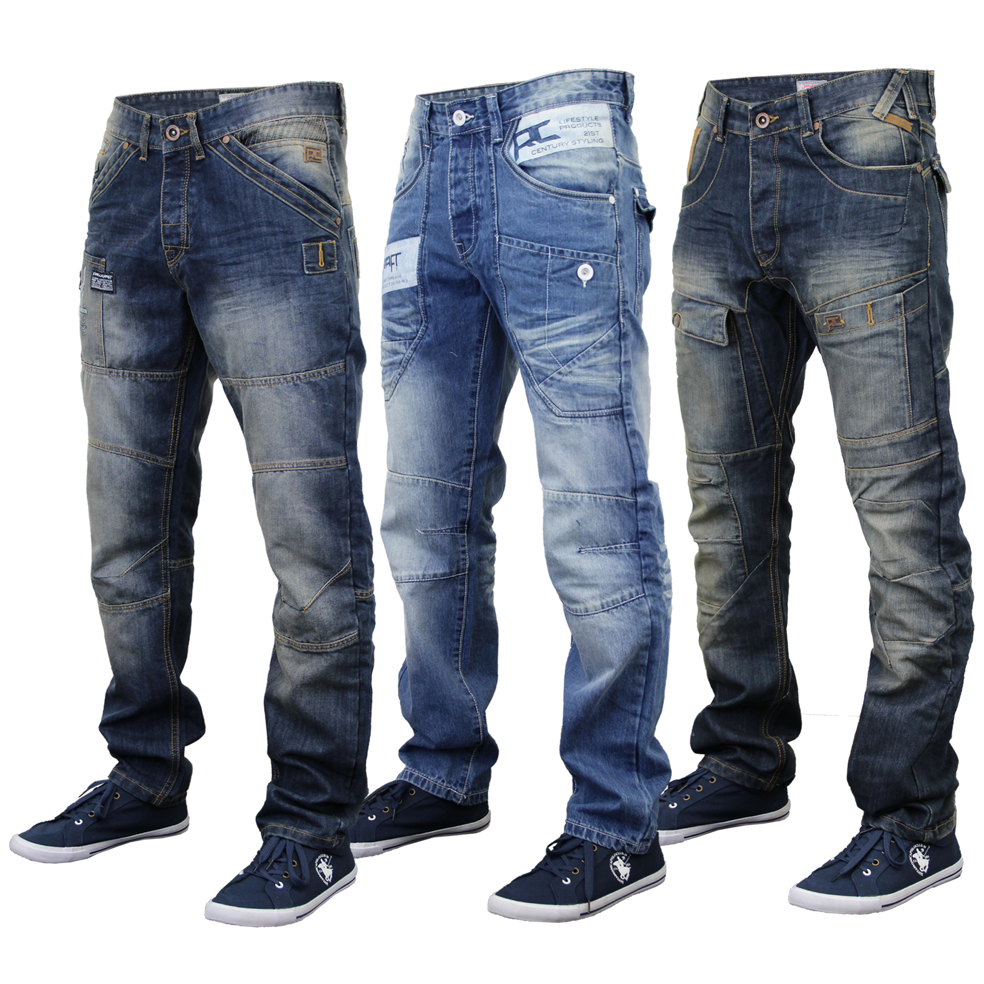 mens jeans mens-jeans-rawcraft-denim-tapered-straight-leg-bottom- IIBADPU