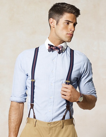 mens suspenders button suspenders and a bow tie for a classic look LQNGCRB