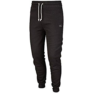 mens training fitted jogger soccer pants (black) UOZQGGV