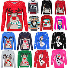 novelty christmas jumpers christmas xmas unisex jumper sweater retro novelty vinatage ladies mens  size new RMADKEF