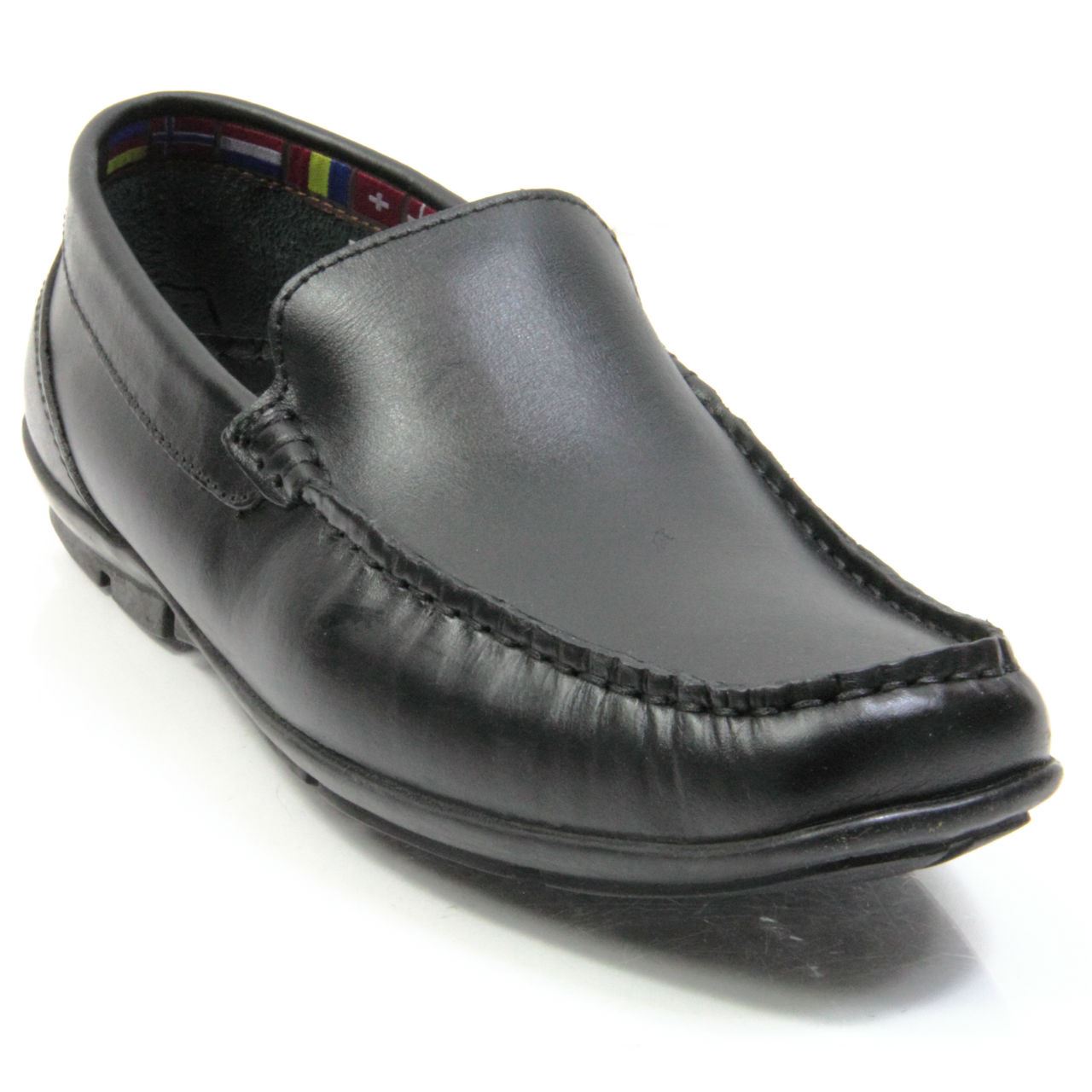 office shoes mens-smart-leather-slip-on-loafers-trainer- UCFNXSI