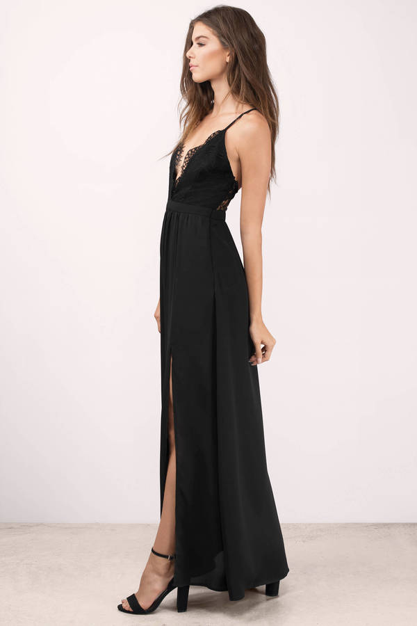 opposites attract black lace maxi dress opposites attract black lace maxi  dress ... TLEJCSV