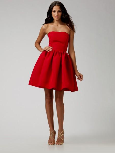 red cocktail dress zoom FGFMXCF