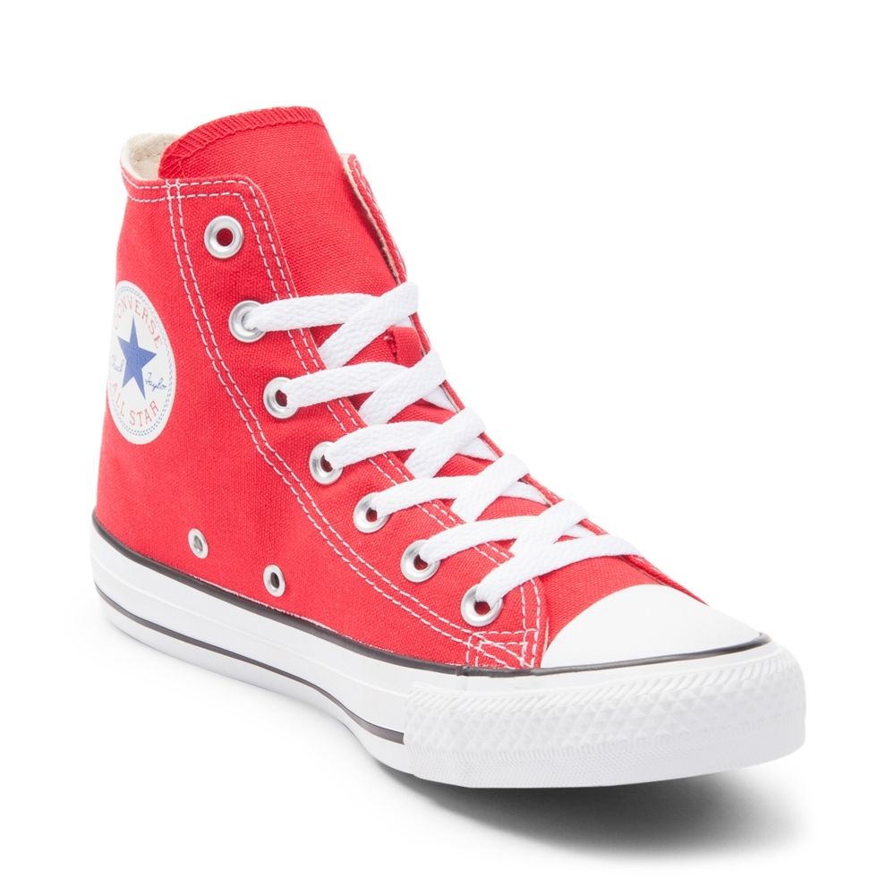 red converse converse chuck taylor all star hi sneaker MXEZUWG