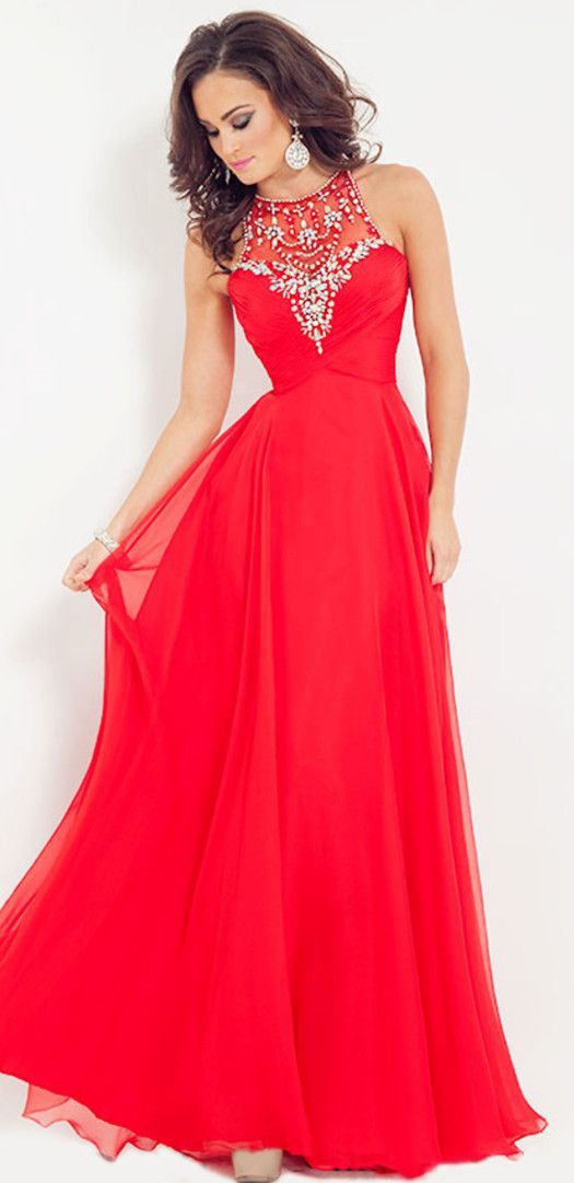 red prom dresses,long evening dress QHIDCGJ