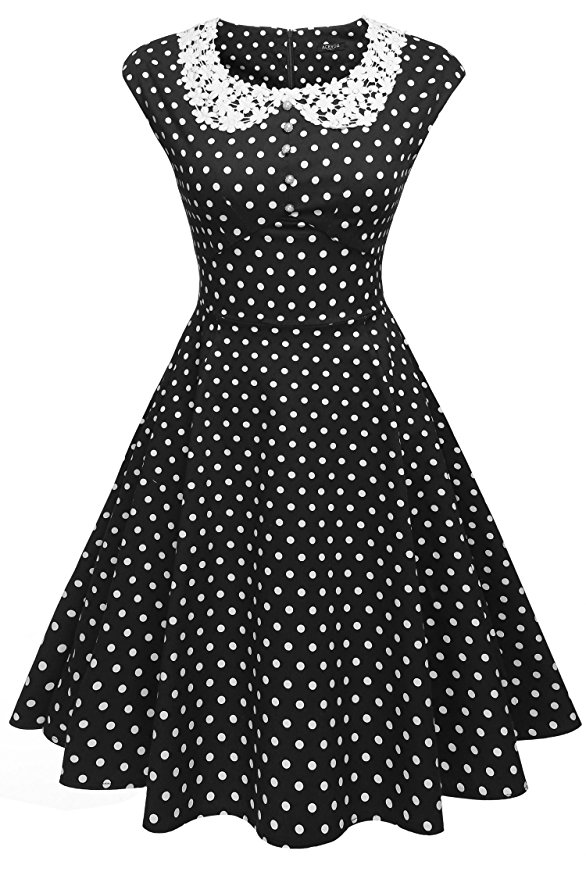 retro dresses 500 vintage style dresses for sale classy polka dot pinup dress $26.50 at  vintagedancer.com UUEPMCJ
