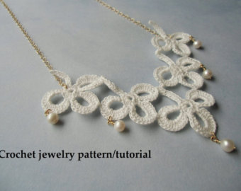 shamrock crochet jewelry patterns - instant download pdf. JUBXRRE