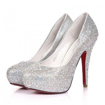 silver glitter heels silver celebrities love super high heels sparkle prom shoes UEZQONH