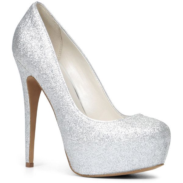 silver pumps aldo silver glittery stilettos high heels the glitter doesnu0027t come out  which doesnu0027t creat RPTUCWP