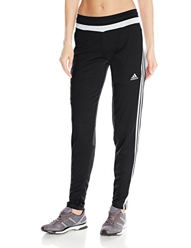 soccer pants adidas performance womenu0027s tiro training pant, small, black/white/black VPEVIYW