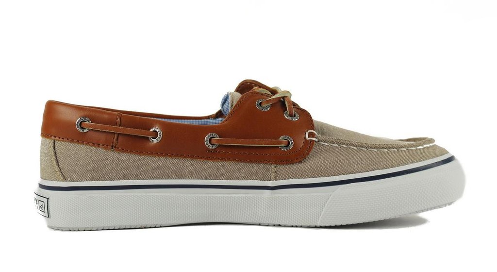 sperry top sider sperry top-sider for men: bahama 2-eye chambray chino sneaker PQYYLZG