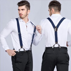 suspenders for men orien 2017 new menu0027s suspenders 6clips fashion braces (black) - intl ZSWBWAY