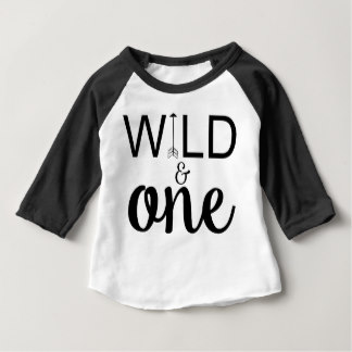 t shirt design baby shirts - wild and one arrow 1st birthday raglan shirt KOHPDXE