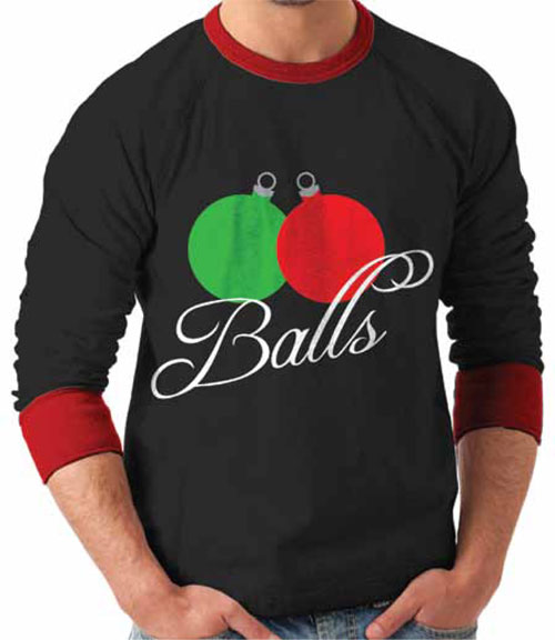 tacky christmas sweaters balls ornament ugly christmas sweater. u201c PHKMCZL