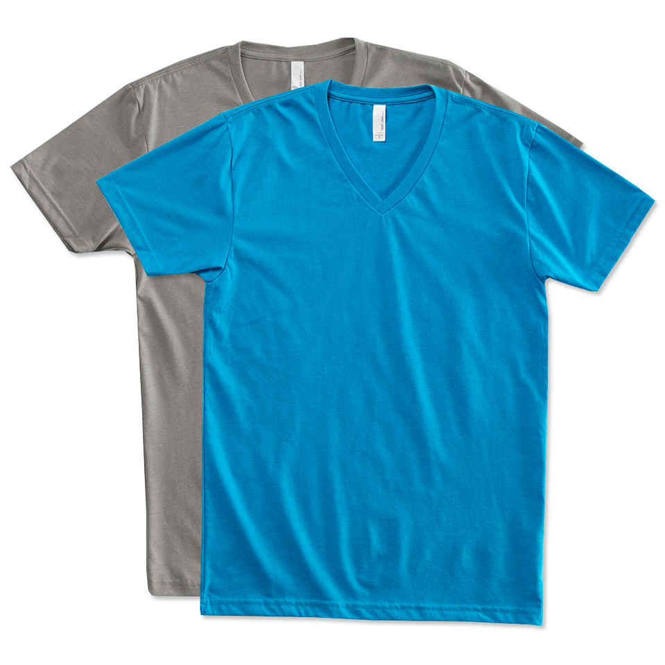v neck t shirts custom next level 60/40 v-neck t-shirt - design short sleeve t-shirts  online at customink.com HFPMMWR