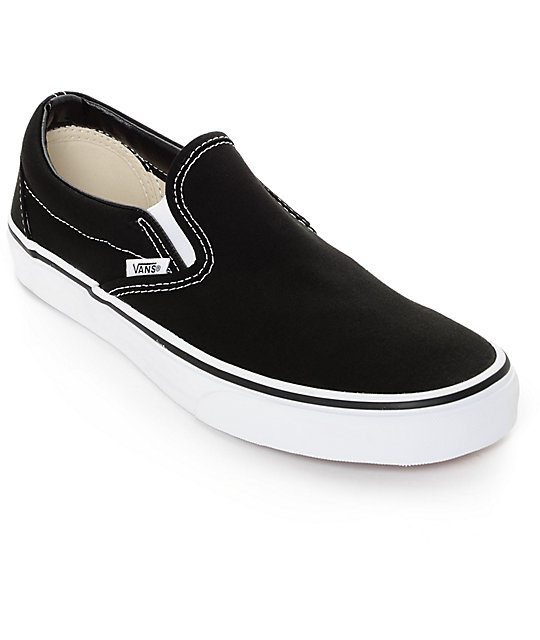vans shoes vans classic slip on black u0026 white shoes WSNNHAR