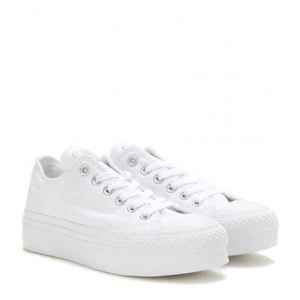 white platform sneakers up your urban credibility in a pair of converse platform sneakers. the  fresh white JWALSSB