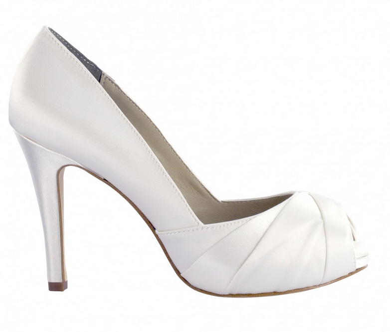 white wedding shoes mackenzie by liz rene wedding shoes in white XGKADTL