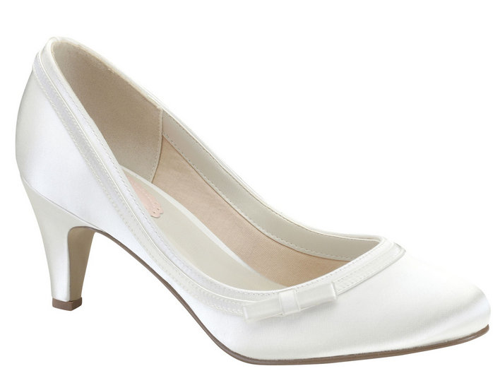 white wedding shoes white pink dahlia bridal shoes FOAMKHE
